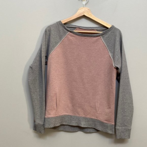 ❗️SOLD❗️Lululemon Pink/Grey Love Crew Sweatshirt Size 4 - Picture 3 of 6